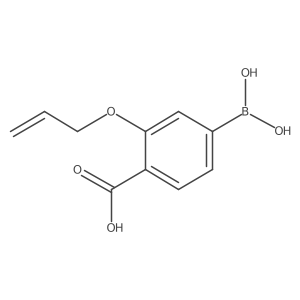 4-Borono-2-(2-propen-1-yloxy)benzoic acid Structure