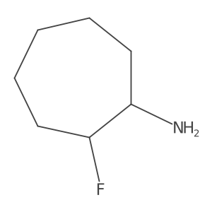 2-Fluorocycloheptan-1-amine Structure
