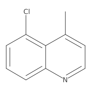 5-Chloro-4-methylquinoline结构式