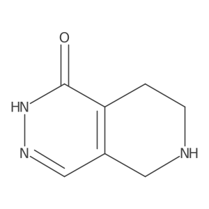 5,6,7,8-Tetrahydropyrido[3,4-d]pyridazin-1(2H)-one结构式