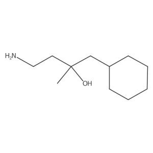 4-Amino-1-cyclohexyl-2-methylbutan-2-ol Structure