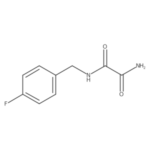 N1-(4-Fluorobenzyl)oxalamide Structure