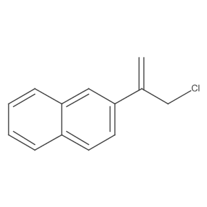 2-(3-Chloroprop-1-en-2-yl)naphthalene结构式