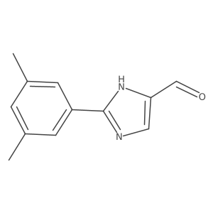 2-(3,5-Dimethylphenyl)-1H-imidazole-5-carbaldehyde Structure