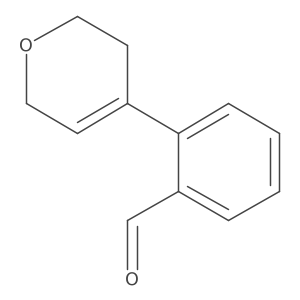 2-(3,6-dihydro-2H-pyran-4-yl)benzaldehyde结构式