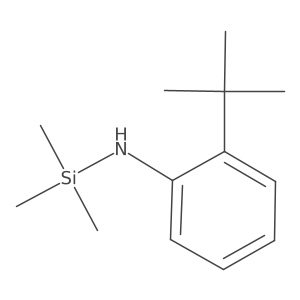 Silanamine, N-[2-(1,1-dimethylethyl)phenyl]-1,1,1-trimethyl-结构式