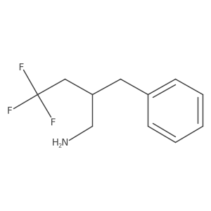 2-Benzyl-4,4,4-trifluorobutan-1-amine Structure