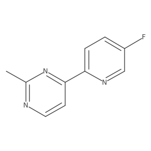4-(5-Fluoropyridin-2-yl)-2-methylpyrimidine结构式