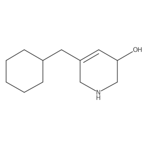 5-(Cyclohexylmethyl)-1,2,3,6-tetrahydropyridin-3-ol结构式