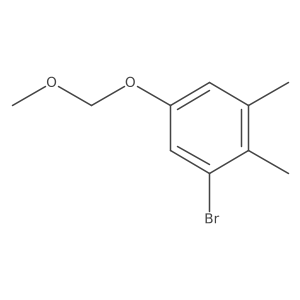 1-Bromo-5-(methoxymethoxy)-2,3-dimethylbenzene结构式