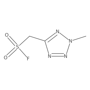 (2-methyl-2H-1,2,3,4-tetrazol-5-yl)methanesulfonyl fluoride Structure