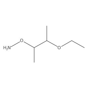 O-(3-ethoxybutan-2-yl)hydroxylamine结构式