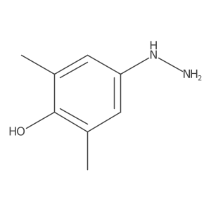 4-hydrazino-2,6-dimethyl-phenol结构式
