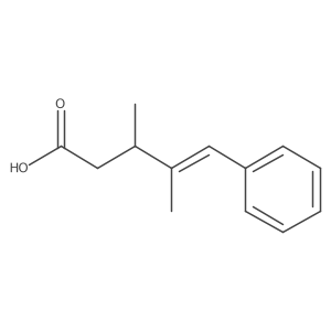 3,4-Dimethyl-5-phenylpent-4-enoic acid结构式