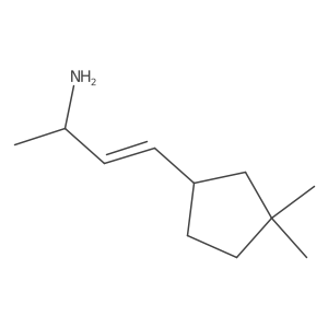 4-(3,3-Dimethylcyclopentyl)but-3-en-2-amine结构式