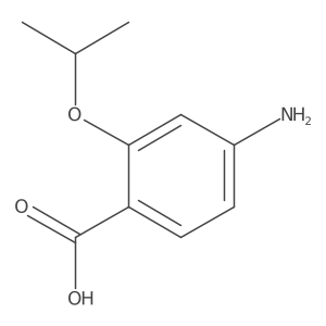4-Amino-2-isopropoxy-benzoic acid Structure
