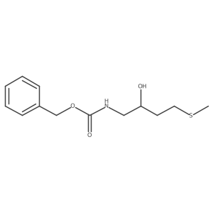 benzyl N-[2-hydroxy-4-(methylsulfanyl)butyl]carbamate结构式