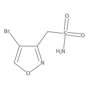 (4-Bromo-1,2-oxazol-3-yl)methanesulfonamide结构式