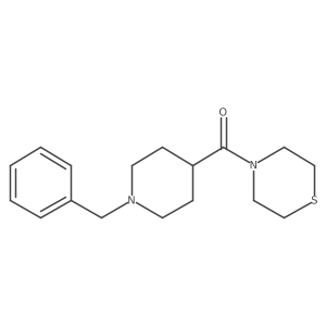 4-(1-Benzylpiperidine-4-carbonyl)thiomorpholine结构式