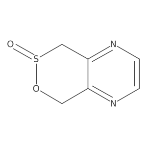 [1,2]Oxathiino[4,5-b]pyrazine, 5,8-dihydro-, 7-oxide结构式