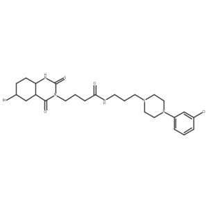 4-(6-bromo-4-oxo-2-sulfanylidene-1,2,3,4-tetrahydroquinazolin-3-yl)-N-{3-[4-(3-chlorophenyl)piperazin-1-yl]propyl}butanamide Structure