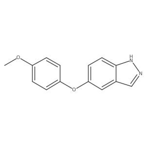 5-(4-methoxy-phenoxy)-1H-indazole Structure