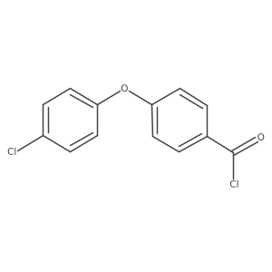 4-(4-Chlorophenoxy)benzoyl chloride Structure