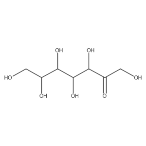 (3R,4R,5R,6R)-1,3,4,5,6,7-Hexahydroxyheptan-2-one结构式