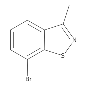 7-Bromo-3-methylbenzo[d]isothiazole Structure