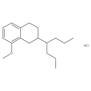 8-Methoxy-N,N-dipropyl-1,2,3,4-tetrahydronaphthalen-2-amine hydrochloride结构式