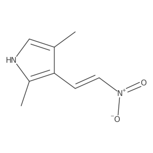 2,4-dimethyl-3-(2-nitroethenyl)-1H-pyrrole Structure