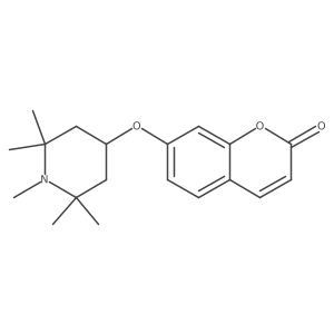 7-(1,2,2,6,6-Pentamethyl-piperidin-4-yloxy)-chromen-2-one结构式
