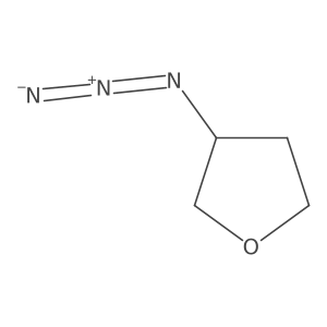 3-Azidooxolane结构式
