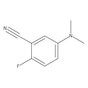 5-Dimethylamino-2-fluorobenzonitrile Structure