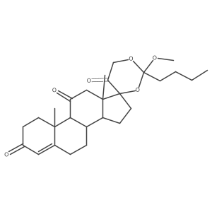 Cyclic Methyl Orthovalerate Cortisone结构式