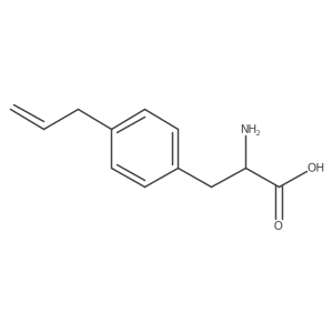 (r)-3-(4-Allylphenyl)-2-aminopropanoic acid Structure