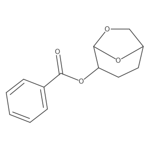 7,8-Dioxabicyclo[3.2.1]oct-2-yl benzoate结构式
