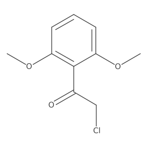 2-Chloro-1-(2,6-dimethoxyphenyl)ethanone结构式