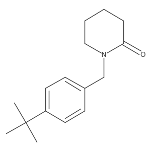 1-(4-(tert-Butyl)benzyl)piperidin-2-one Structure