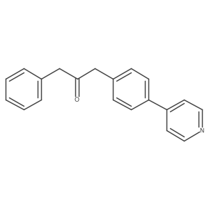 2-Propanone, 1-phenyl-3-[4-(4-pyridinyl)phenyl]-结构式