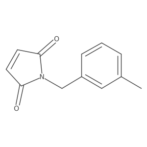 1-[(3-Methylphenyl)methyl]-1H-pyrrole-2,5-dione结构式