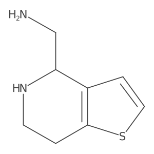 4,5,6,7-tetrahydrothieno[3,2-c]pyridin-4-ylmethanamine Structure