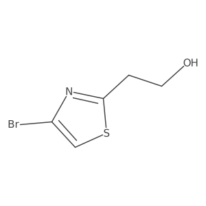 2-(4-Bromo-2-thiazolyl)ethanol结构式
