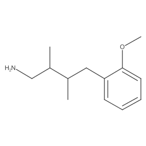 4-(2-Methoxyphenyl)-2,3-dimethylbutan-1-amine Structure