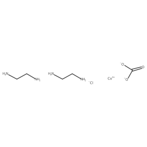 Carbonatobis(ethylenediamine)cobalt(III) chloride结构式