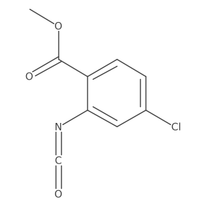 Methyl 4-chloro-2-isocyanatobenzoate Structure