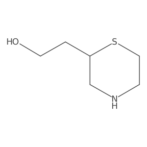 2-(Thiomorpholin-2-yl)ethan-1-ol Structure