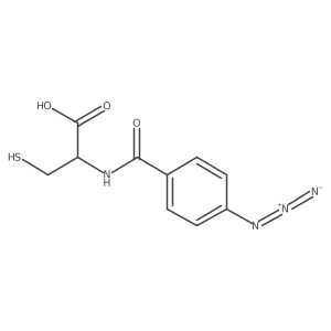 (4-Azidobenzoyl)cysteine结构式