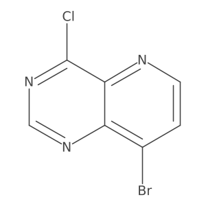 8-Bromo-4-chloropyrido[3,2-d]pyrimidine Structure