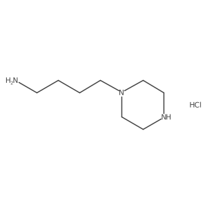 4-(Piperazin-1-yl)butan-1-amine hydrochloride结构式
